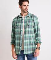 Plaid Midweight Twill Utility Shirt